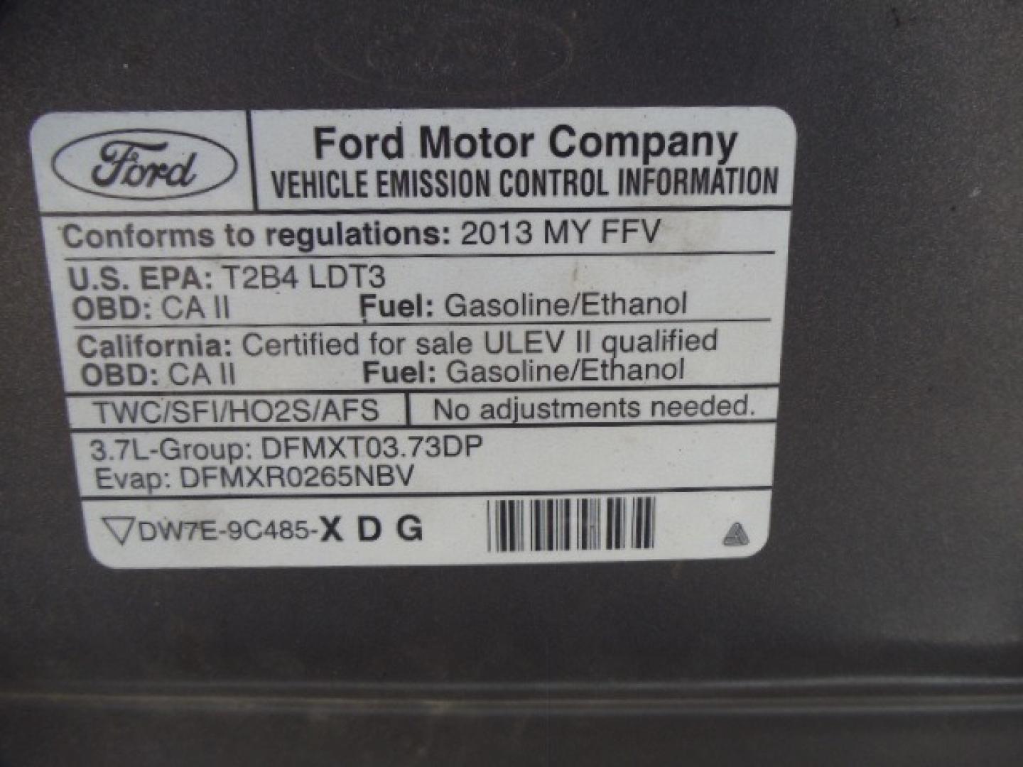 2013 Gray /Gray Ford F-150 XL (1FTMF1EM2DK) with an 3.7L 6 Cylinder engine, Automatic transmission, located at 5465 Highway 2 W., Columbia Falls, MT, 59912, (406) 892-4407, 48.352188, -114.240929 - Photo#23